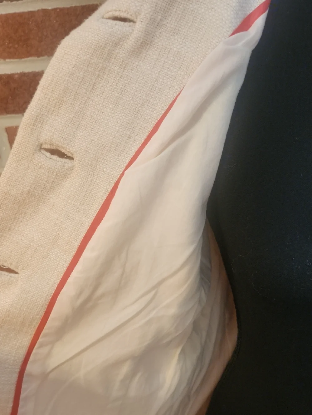 J. Crew Cream Textured Button Jacket, Size 2